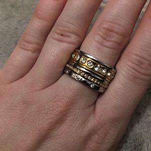 Ann Taylor Stacked ring